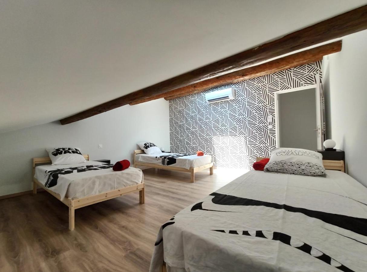 Ferienwohnung Colormix 3 Etoiles - 95M2 Plein Centre - Ensoleille Climatise Mèze Exterior foto