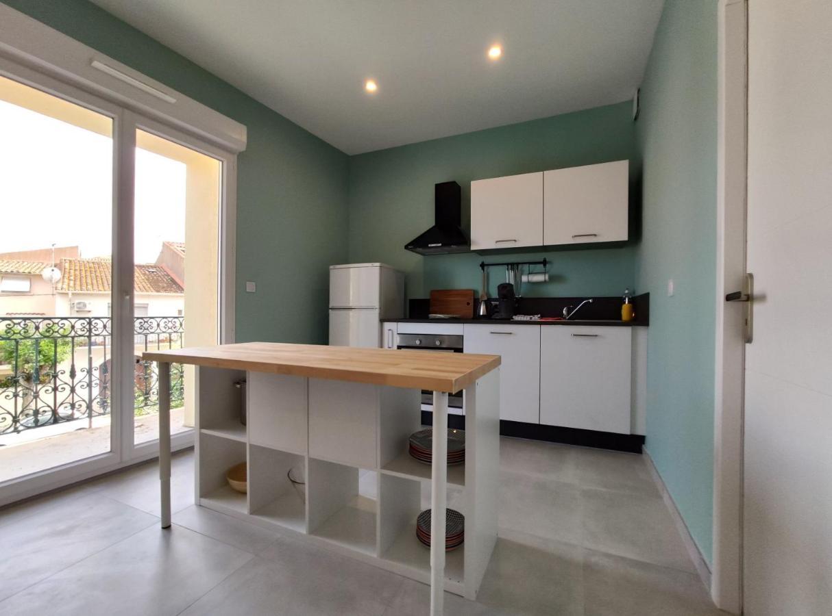 Ferienwohnung Colormix 3 Etoiles - 95M2 Plein Centre - Ensoleille Climatise Mèze Exterior foto